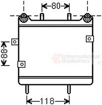 VAN WEZEL 30003533 -  масляный радиатор, двигательное масло